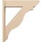 Ekena Millwork 7 1/2-in W x 32-in D x 36-in H Funston Slat Rough Cedar Woodgrain TimberThane Outlooker, Primed Tan OUTUR075X32X36FST24RCPR - alternate 5